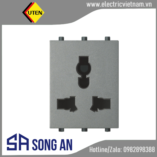 Ổ cắm 3 chấu đa năng size M