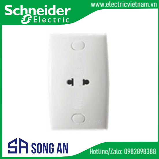 Bộ ổ cắm đơn 2 chấu 16A