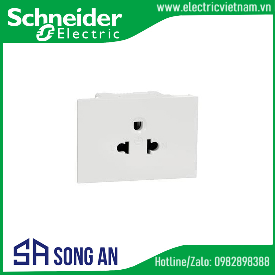 Ổ cắm đơn 3 chấu 16A, size 2S