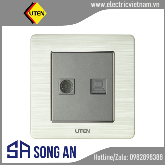 Ổ cắm tivi + mạng