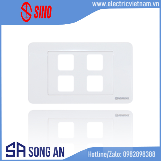 Mặt 4 công tắc S18A