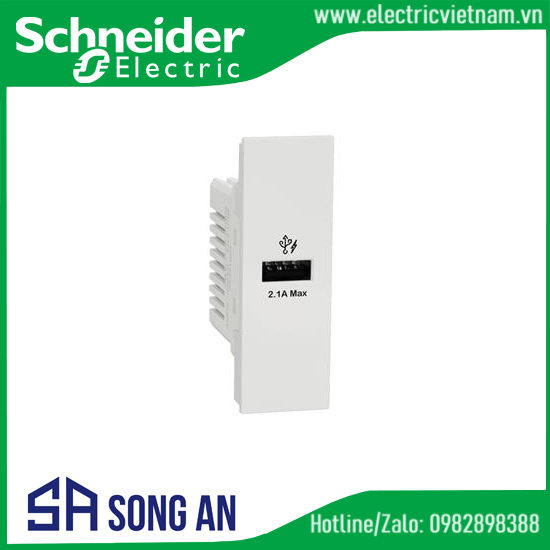 Ổ sạc USB type A, 2.1A, size S
