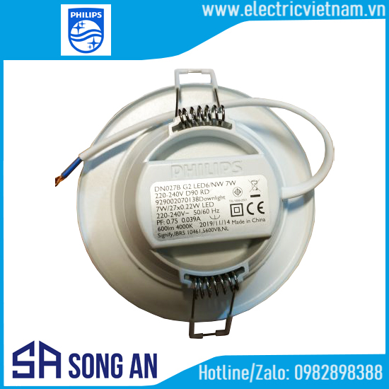 Đèn Downlight DN027B G2 Tròn 17W
