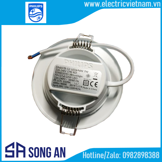 Đèn Downlight DN027B G2 Tròn 17W