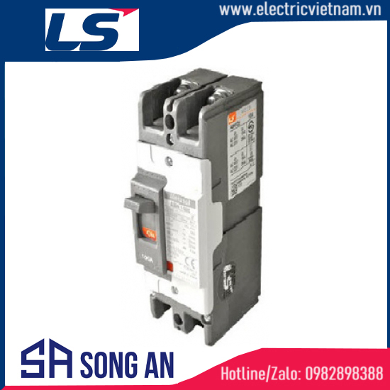 Aptomat MCCB 2P ABN402c Icu 50KA