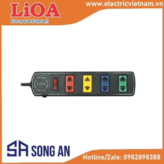 Loại phổ thông 4 ổ, 1 công tắc : 4TS*-2