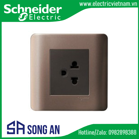 Bộ ổ cắm đơn 3 chấu