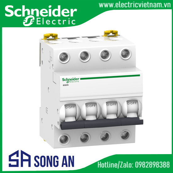 MCB iK60N MCB 4P 6kA 400V C curve