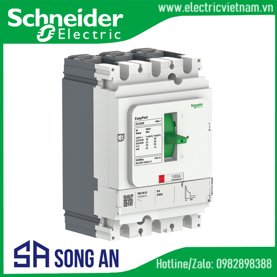 MCCB EZS160F/250F 4P 36kA 380/415V