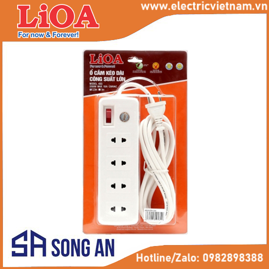 Ổ cắm công suất lớn -3300W 15A-220V