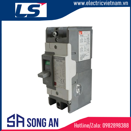 Aptomat MCCB 3P ABN53c Icu 18KA