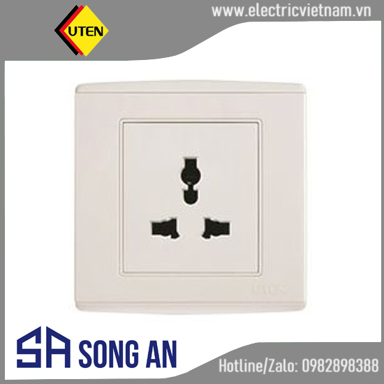 Ổ cắm đơn 3 chấu