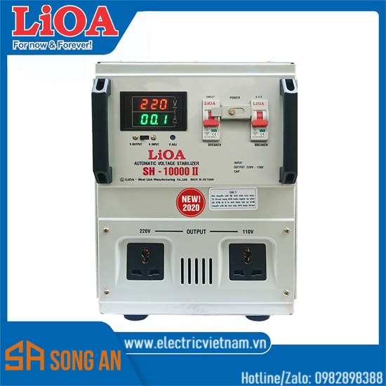 ỔN ÁP 1 PHA SH-II NEW 2020