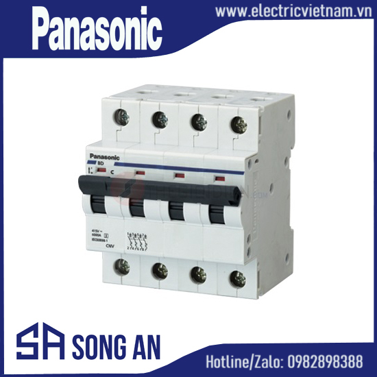 Aptomat MCB 3P C Curve 415VAC Icu 10KA