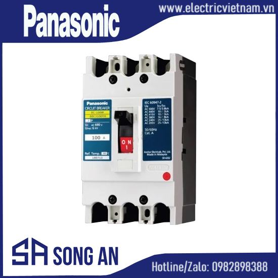 Aptomat MCCB BBC 3P 415VAC Icu=36KA