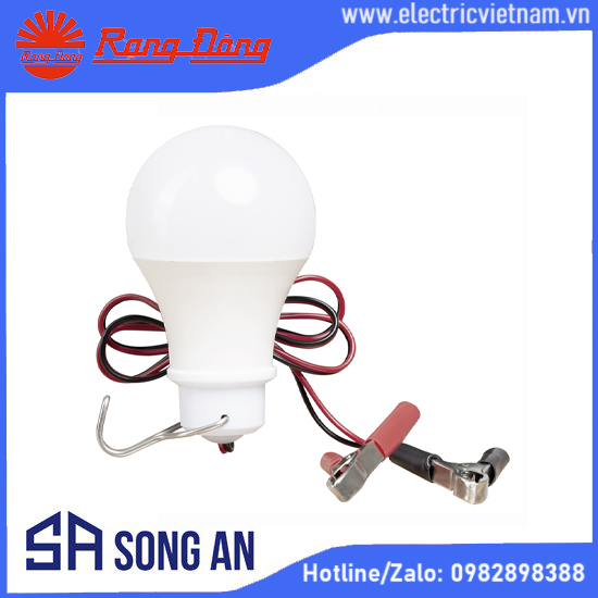 LED Búp 12-24 VDC dùng ắc quy kẹp