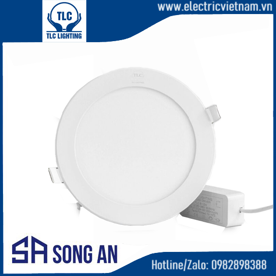 LED Downlight siêu mỏng 6W tròn – Đơn sắc