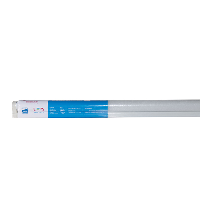 Bộ đèn LED Tuýp T8 0.6m 10W Thủy tinh