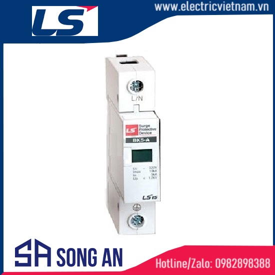Thiết bị chống sét SPD BKS-C 1P 220V