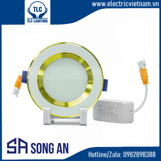 Chống chói đế dày 9W viền vàng - Ba màu