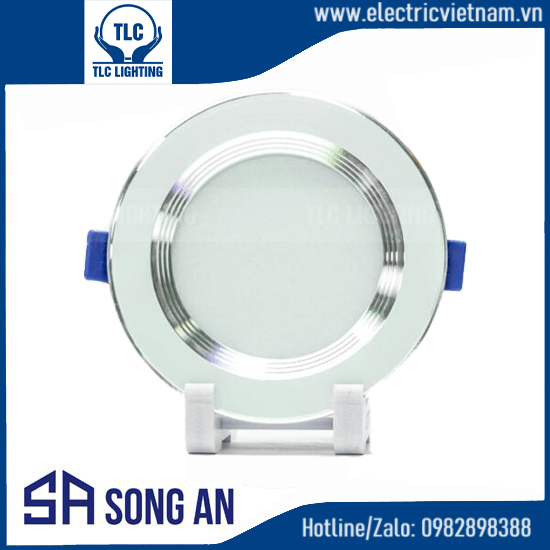 Chống chói đế mỏng 5W viền trắng – Đơn sắc
