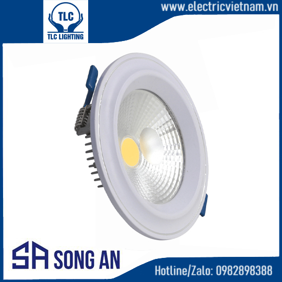 LED Downlight COB Plast 7W – Đơn sắc
