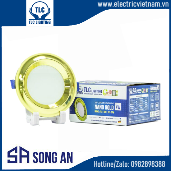 Mặt cong Nano Gold 5W – Đơn sắc