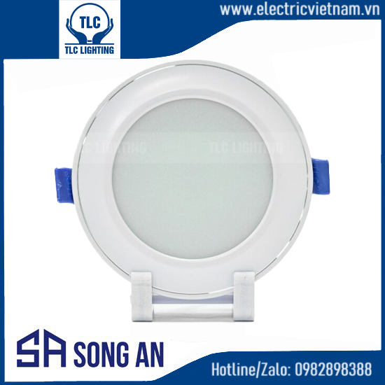 Mặt cong 12W viền trắng- Đơn sắc