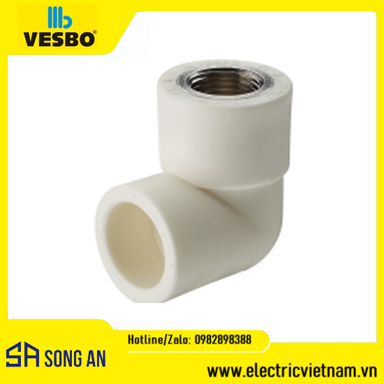 Cút ren trong PP-R Vesbo