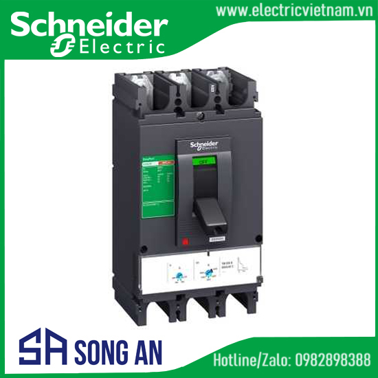 MCCB CVS100/630 3P Type F Icu=36kA/415V