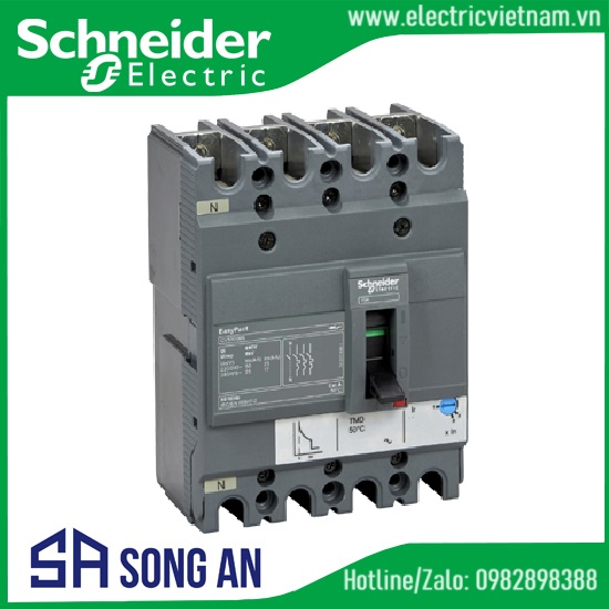 MCCB CVS100BS 4P Type N Icu=50kA/415V