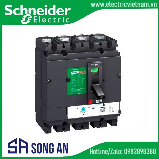 MCCB CVS100/630 4P Type F Icu=36kA/415V
