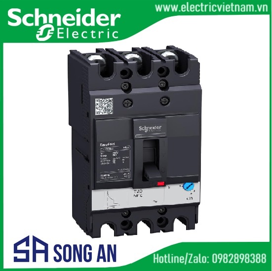 MCCB CVS100BS 3P Icu=25kA/380V