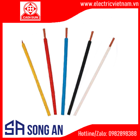 Dây dẫn điện đơn Cu/PVC