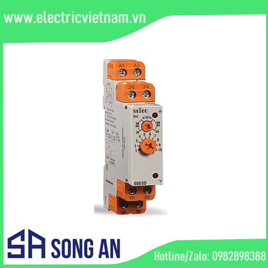 Rơ le thời gian khởi động sao/tam giác (0-30s)