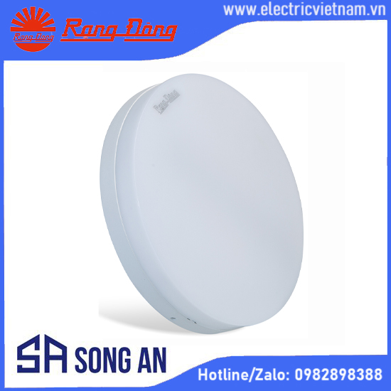 Ốp trần LN12 tròn đế nhôm 300/30W