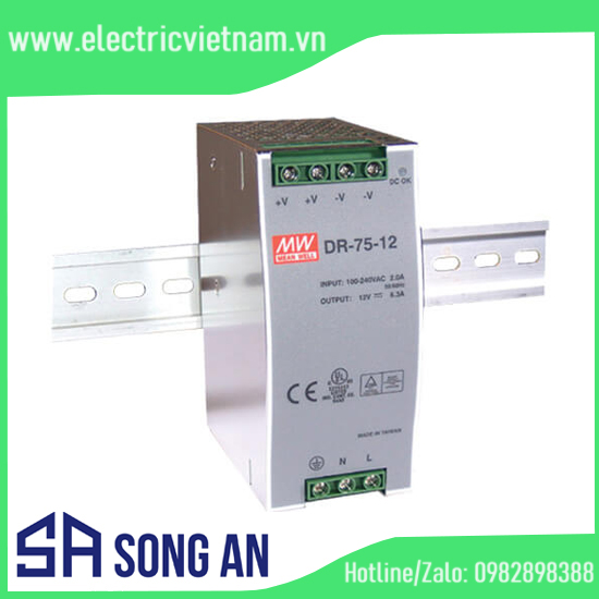 Bộ nguồn Din Rail 24VDC