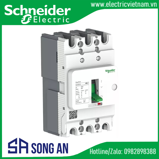 MCCB EZS100E 3P 25kA 380/415V