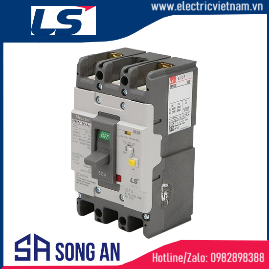 Aptomat ELCB 3P EBN203c Icu 26KA