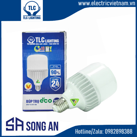 Đèn LED Búp trụ ECO TLC-BTE-50W