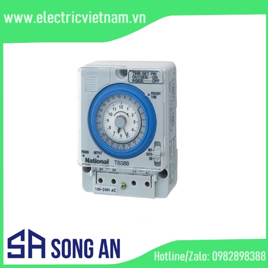 Rơ le thời gian 24H điện tử: THC-15A