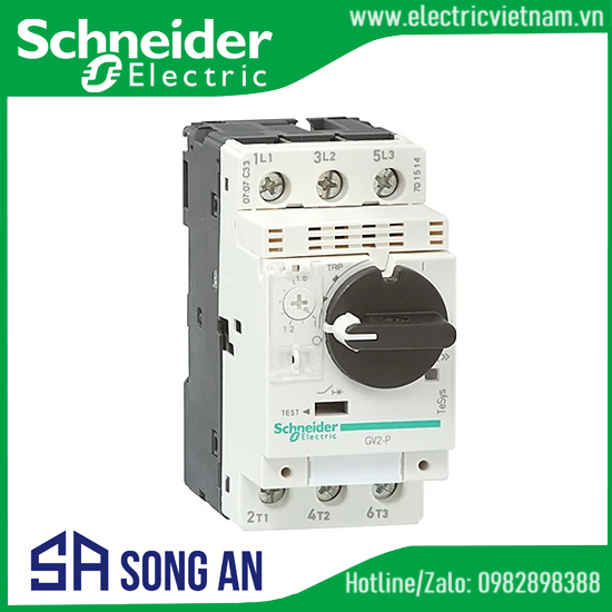 CB bảo vệ động cơ loại từ nhiệt GV2P
