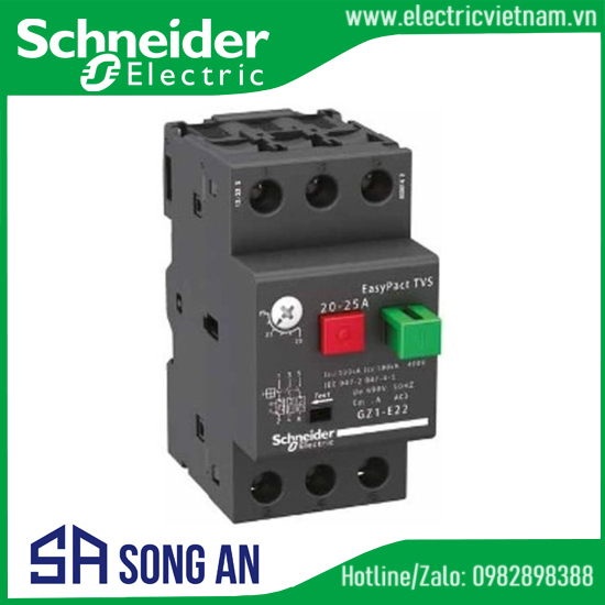 CB bảo vệ động cơ loại từ nhiệt GZ
