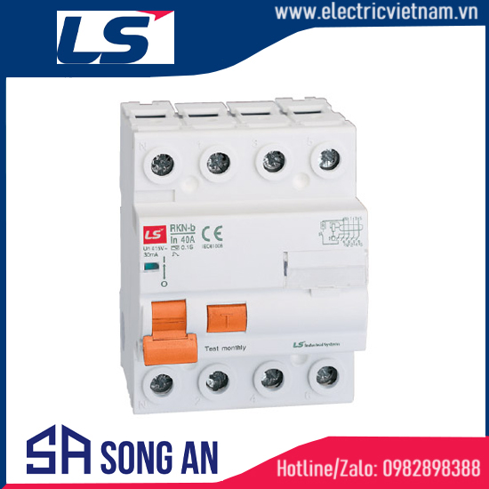 Aptomat RCCB RKN-b 3P+N Icu 10KA