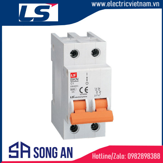 Aptomat MCB BKN-b 2P Icu 10KA
