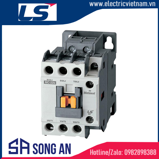 Khởi động từ CONTACTOR 3P MC-22b