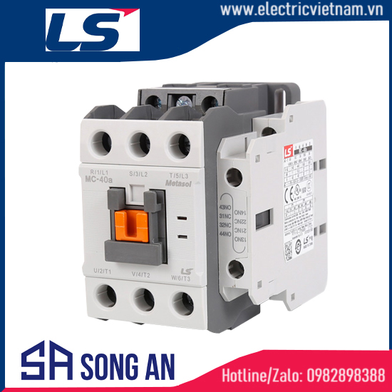 Khởi động từ CONTACTOR 3P MC-40a