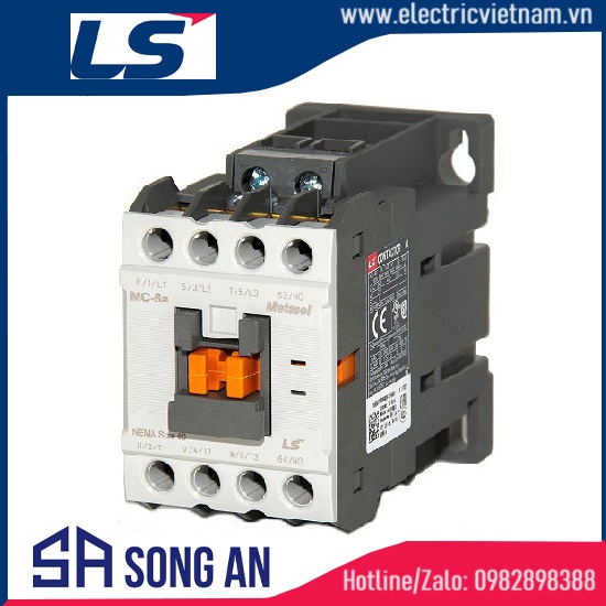 Khởi động từ CONTACTOR 3P MC-6a