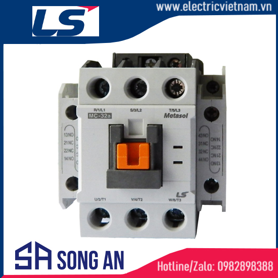 Khởi động từ CONTACTOR 3P MC-32a
