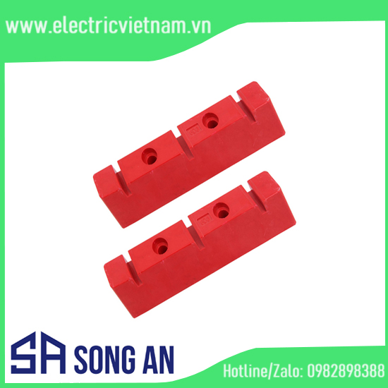 Sứ đỡ thanh cái vuông màu đỏ